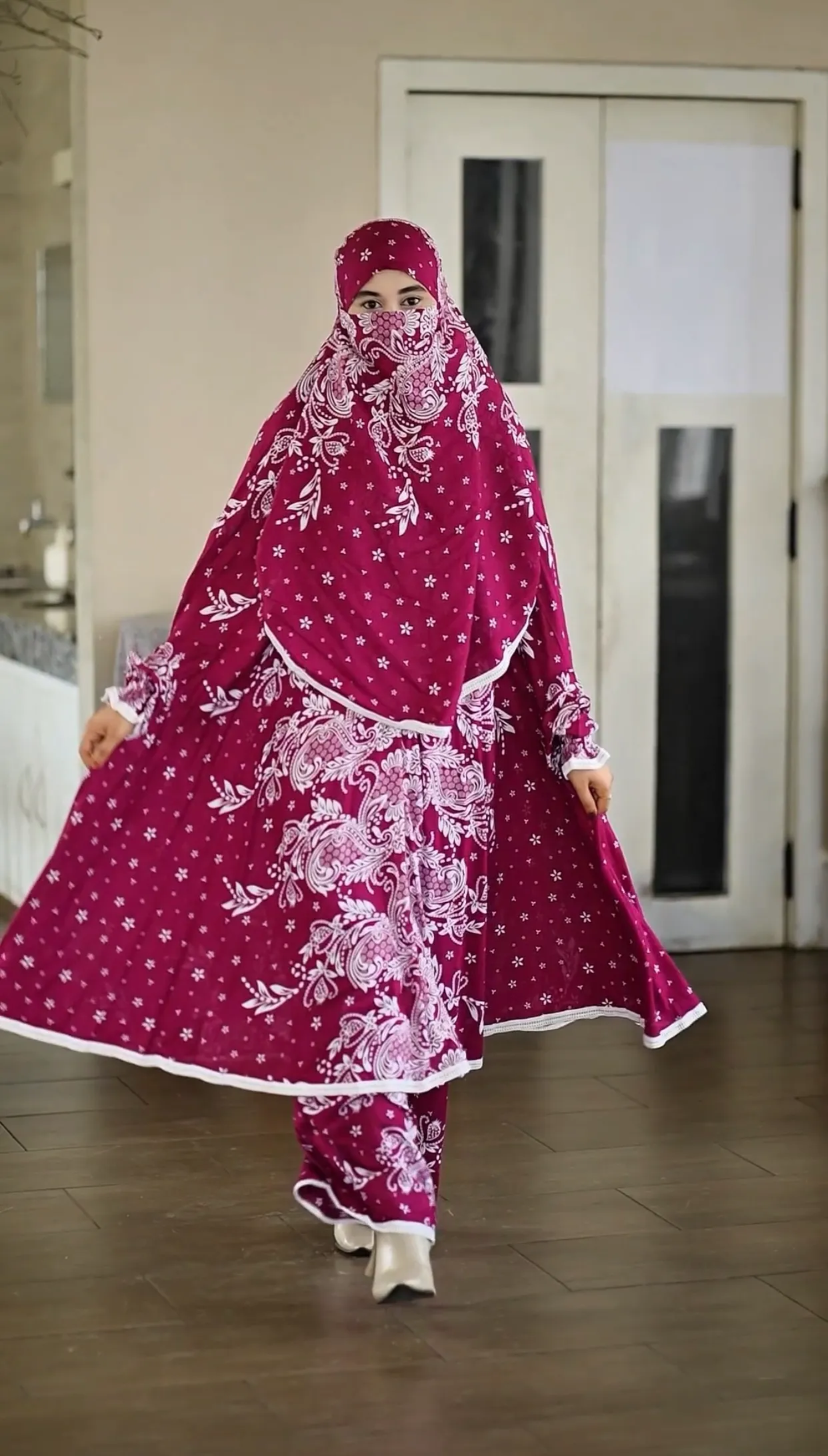 Premium Khimar Set with Plazu 116