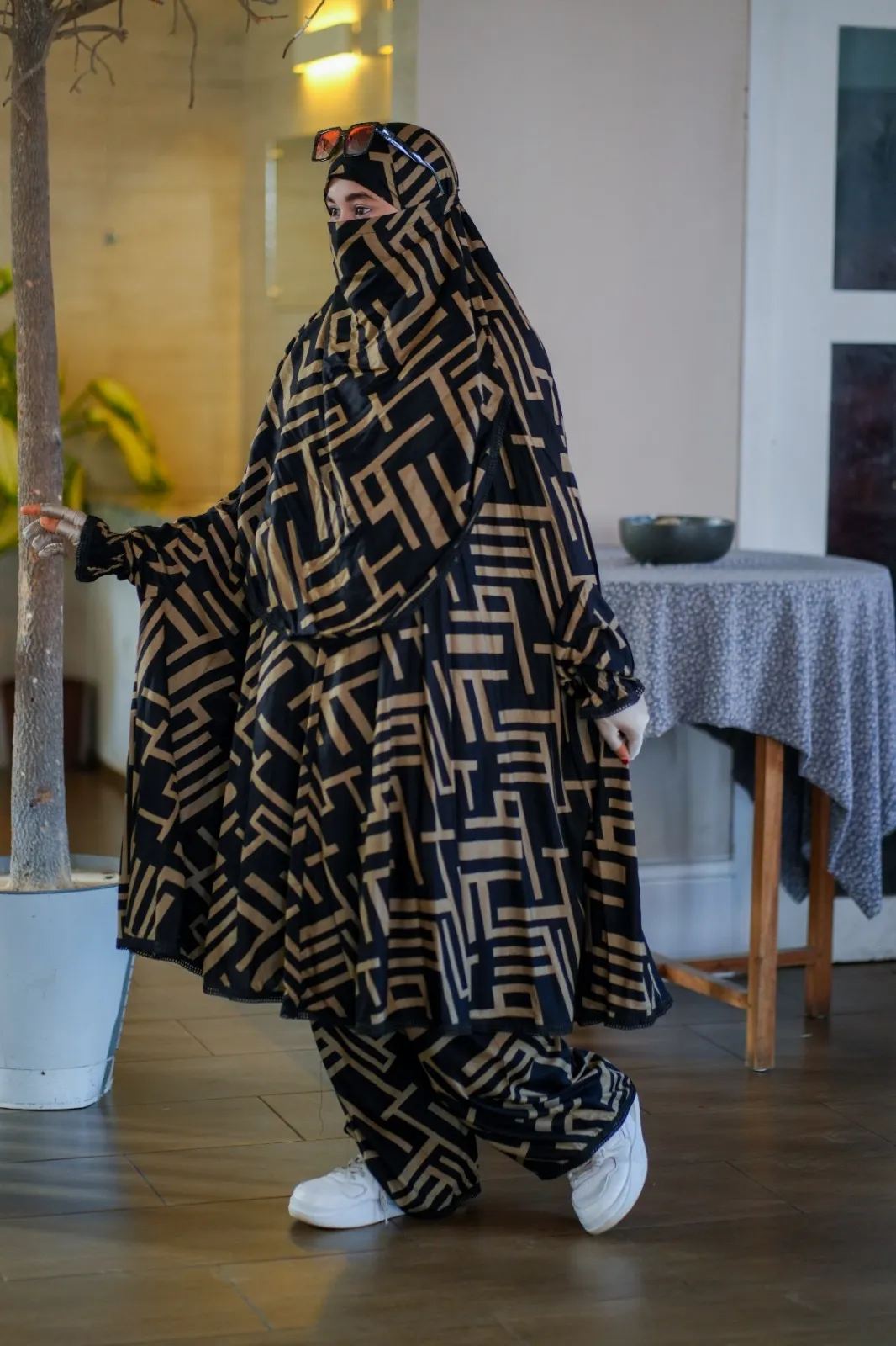 Premium Khimar Set with Plazu 117 image 2